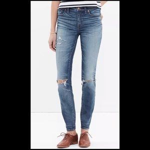 Madewell High rise skinny jeans 26